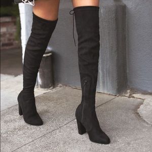 Thigh high boots